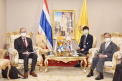 H.E. Mr. Jyri  Järviaho, the Ambassador of the Republic of Finland to Thailand, paid a courtesy call on H.E. Mr. Chuan  Leekpai, President of the National Assembly and Speaker of the House of Representatives on the occasion of his assumption of duty